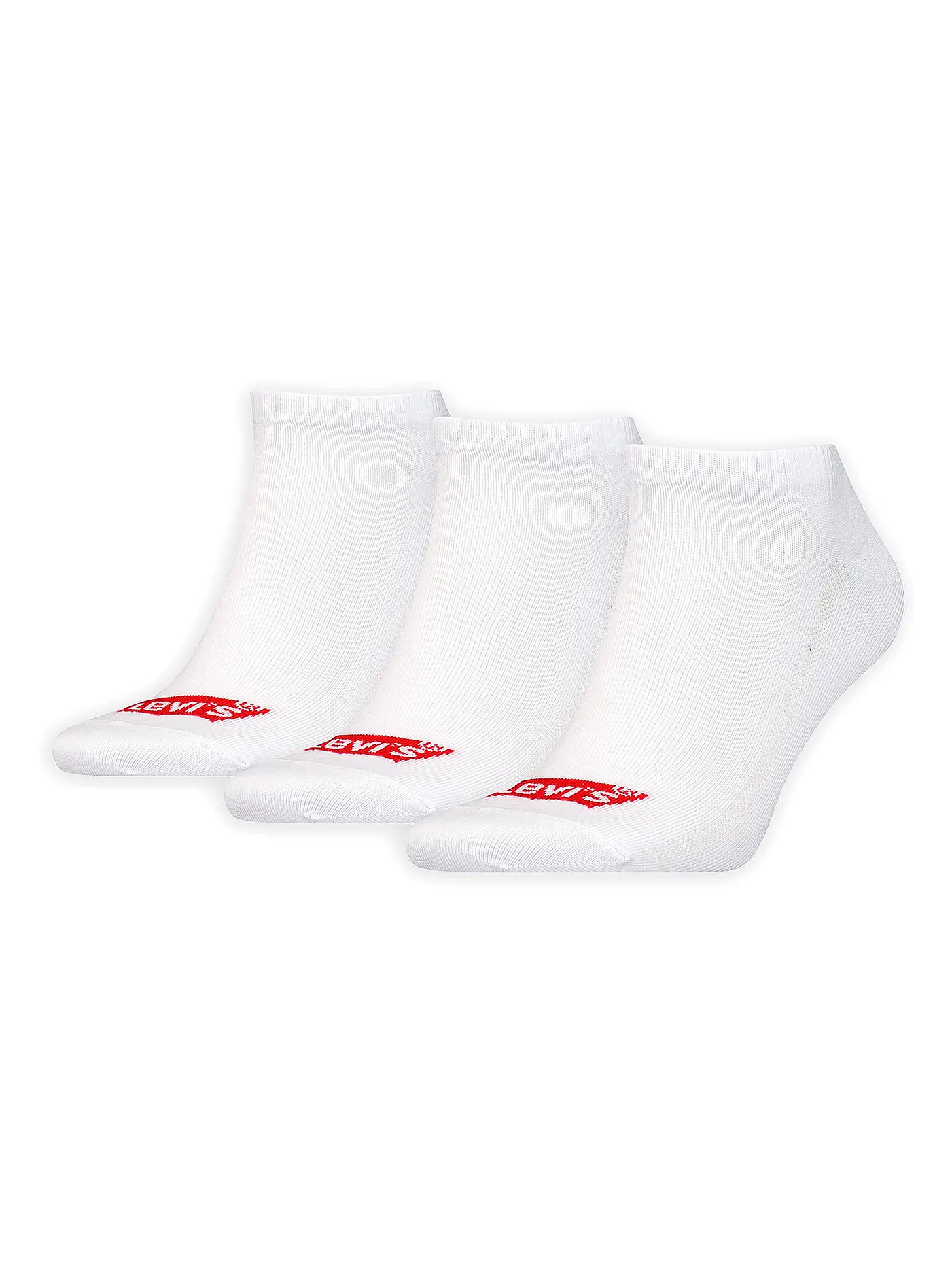LEVI'S® | Sneaker Socken 3er Pkg black | weiss
